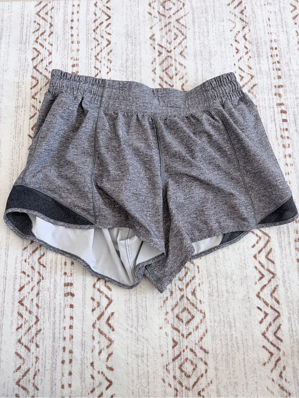 Lululemon Gray Athletic Running Shorts - Lightweight Workout Shorts